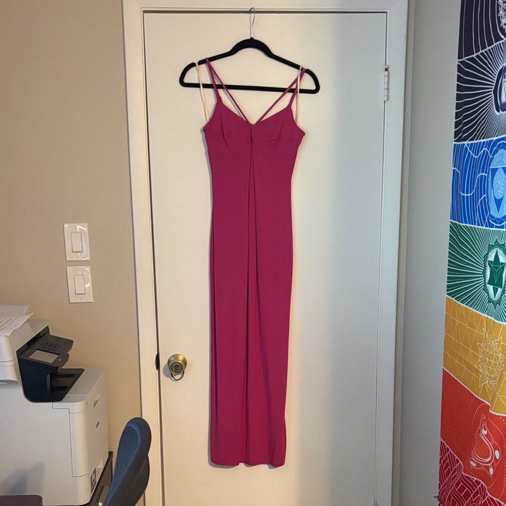 BCBGeneration Strapless Pink Dress